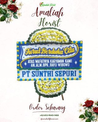 Papan Bunga Duka di Maroangin