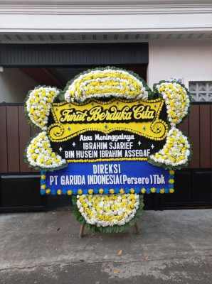 Papan Bunga Duka di Maroangin