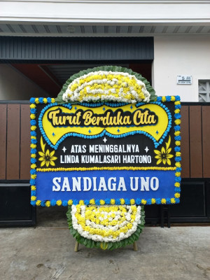 Papan Bunga Duka di Maroangin